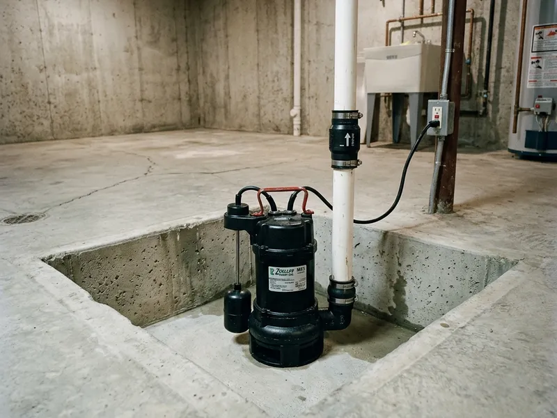 Sump Pump Installation Plumber in Netos, TX